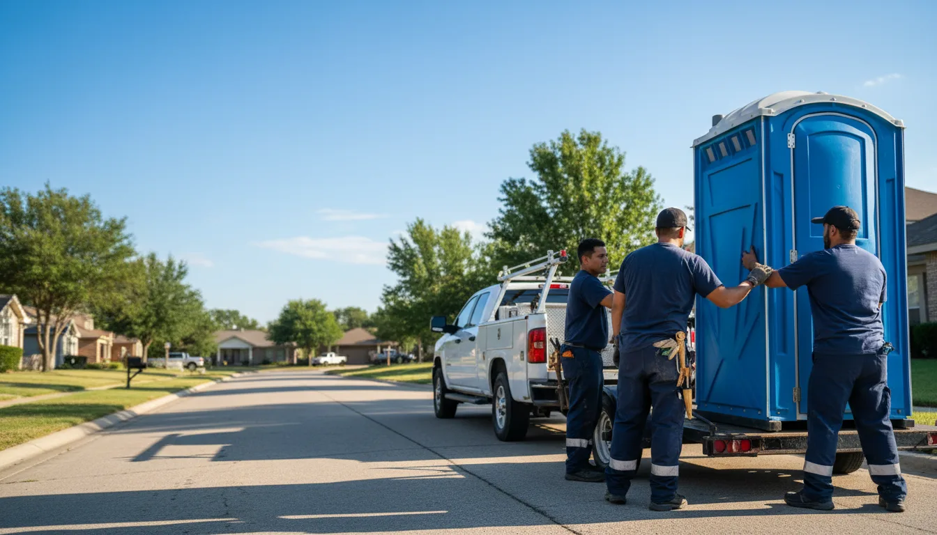 Portable Toilet Rental in Russellville, AL near me